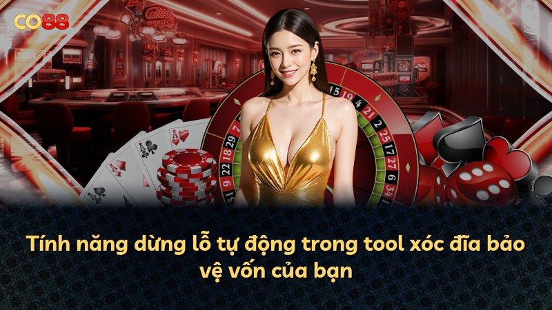 Tính năng dừng lỗ tự động trong tool xóc đĩa bảo vệ vốn của bạn