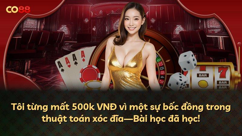 Tôi từng mất 500k VNĐ vì một sự bốc đồng trong thuật toán xóc đĩa—Bài học đã học!