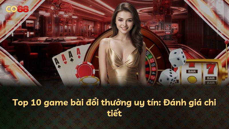 Top 10 game bài đổi thưởng uy tín: Đánh giá chi tiết