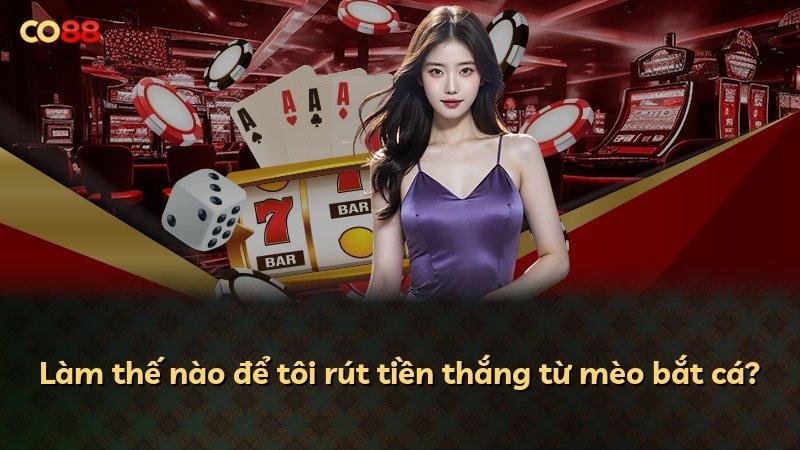 Làm thế nào để tôi rút tiền thắng từ mèo bắt cá?