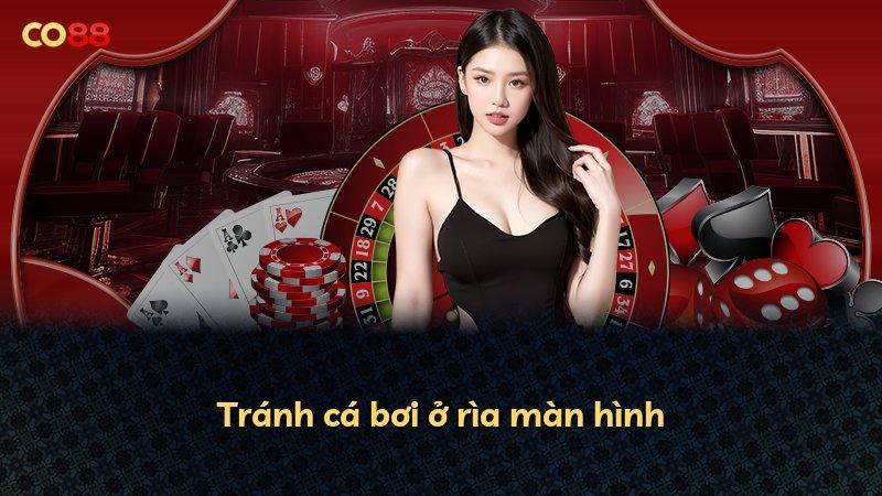 Tránh cá bơi ở rìa màn hình